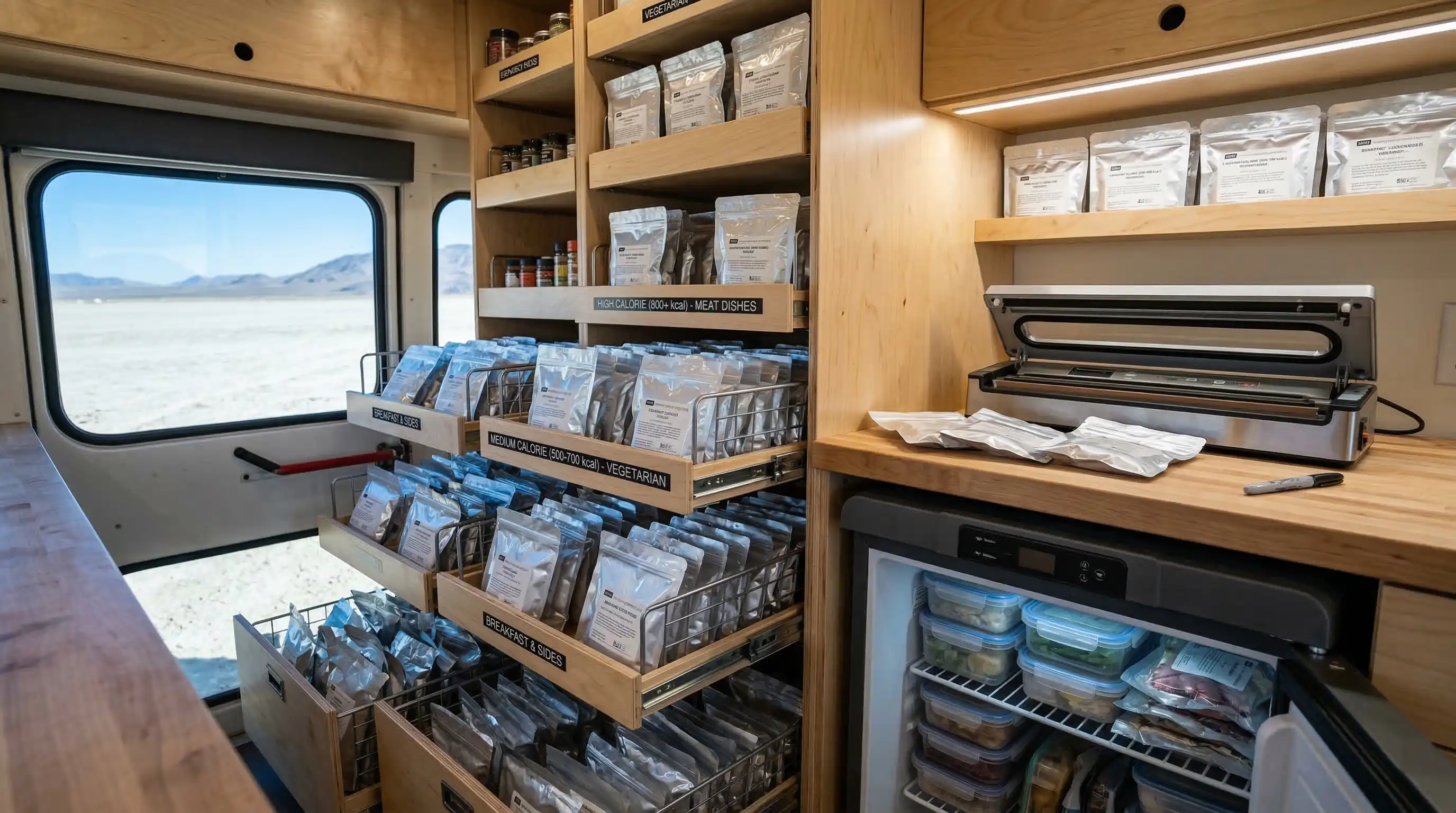 Dehydrated Food for BLM Camping Trips